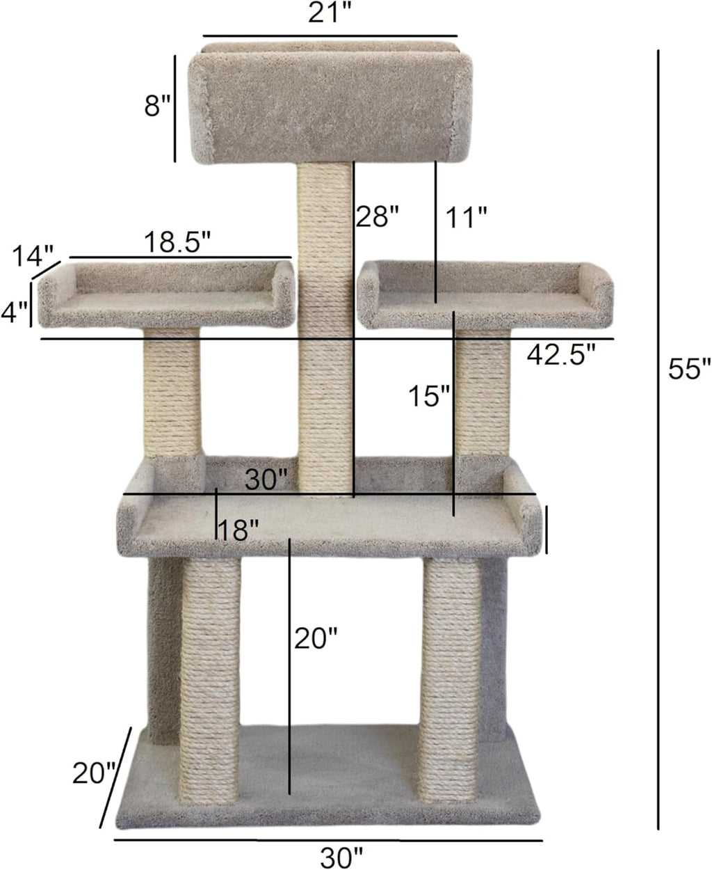 Extra Large Cat Tree Cat Tower P276