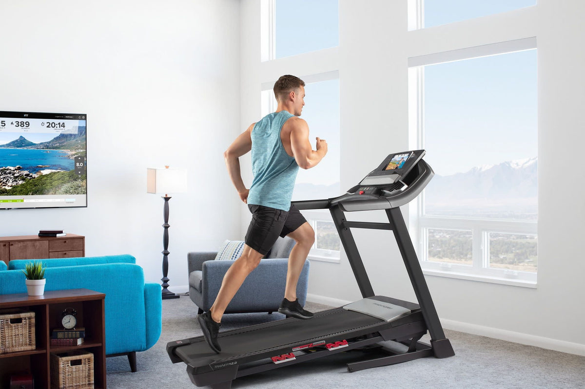 Folding Treadmill with 10” HD Touchscreen O429874