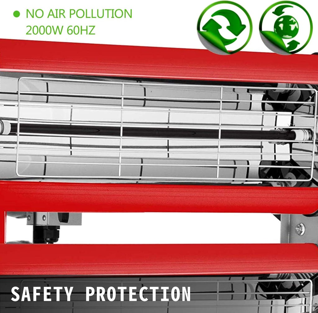 2000W Short Wave Infrared Paint Curing Lamp H607