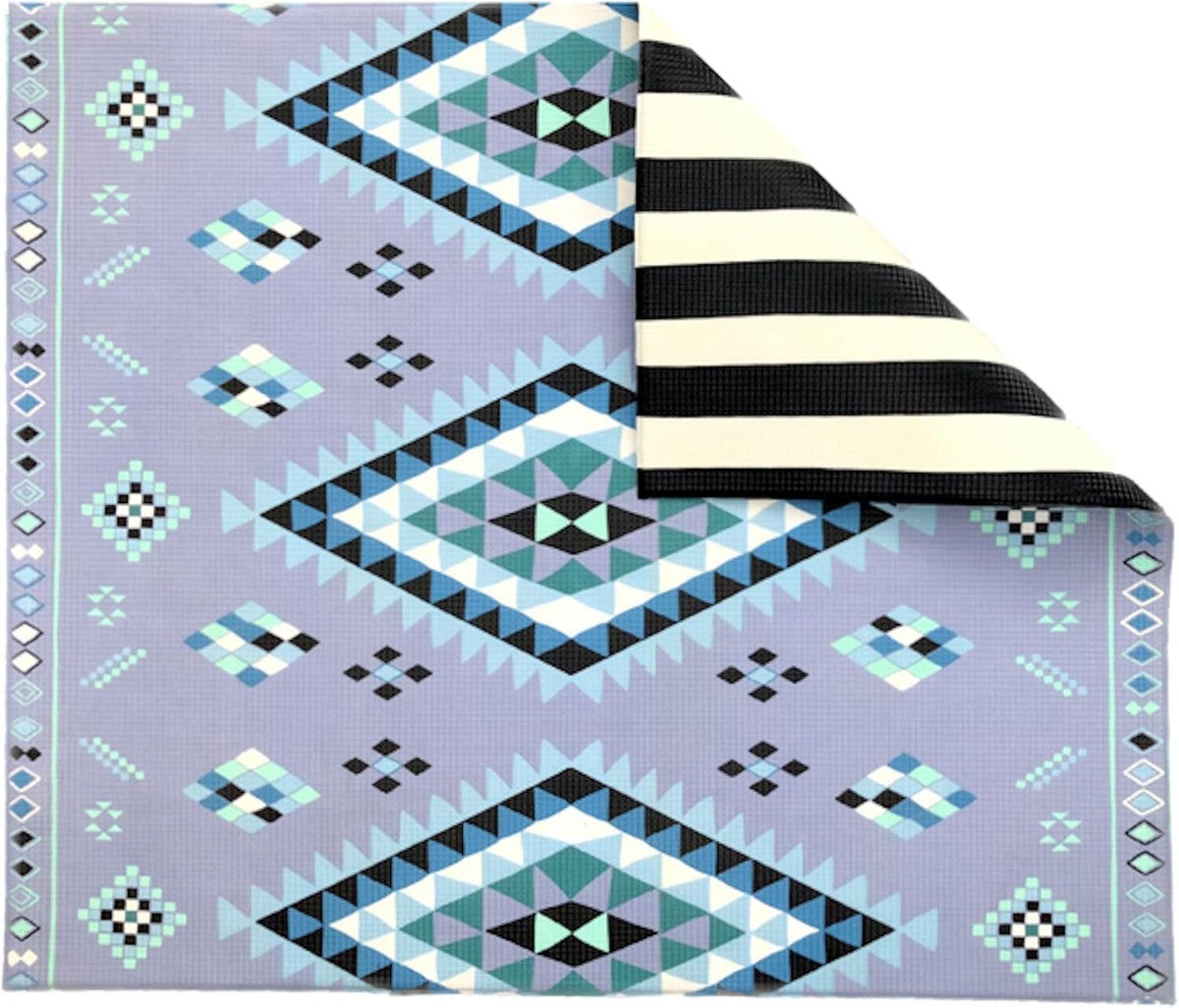 Large Waterproof Padded Foam Baby Play Mat, 70 x 59 in, Reversible Non-Slip A290226