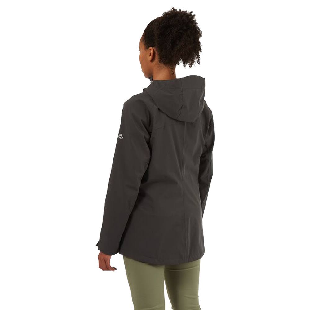 Womens Waterproof Jacket Charcoal 10 G427