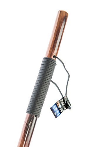 Black 12' Paracord Hiking Stick 55" Q502
