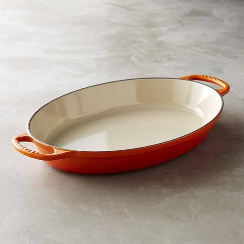 3-Quart Cast Iron Oval Baker P3896