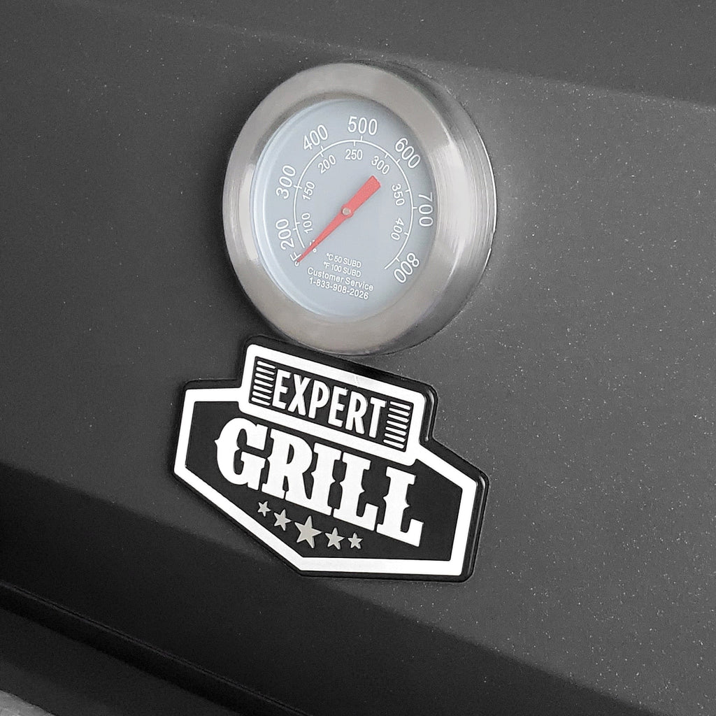 Black 5 Burner Propane Gas Grill and Griddle C2575