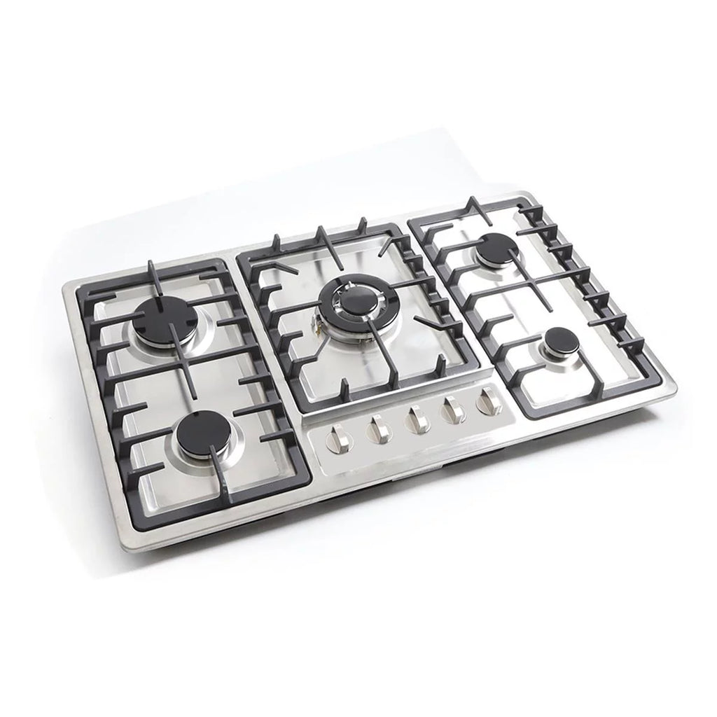 Stainless Steel 5 Burner Gas Cooktop N3019