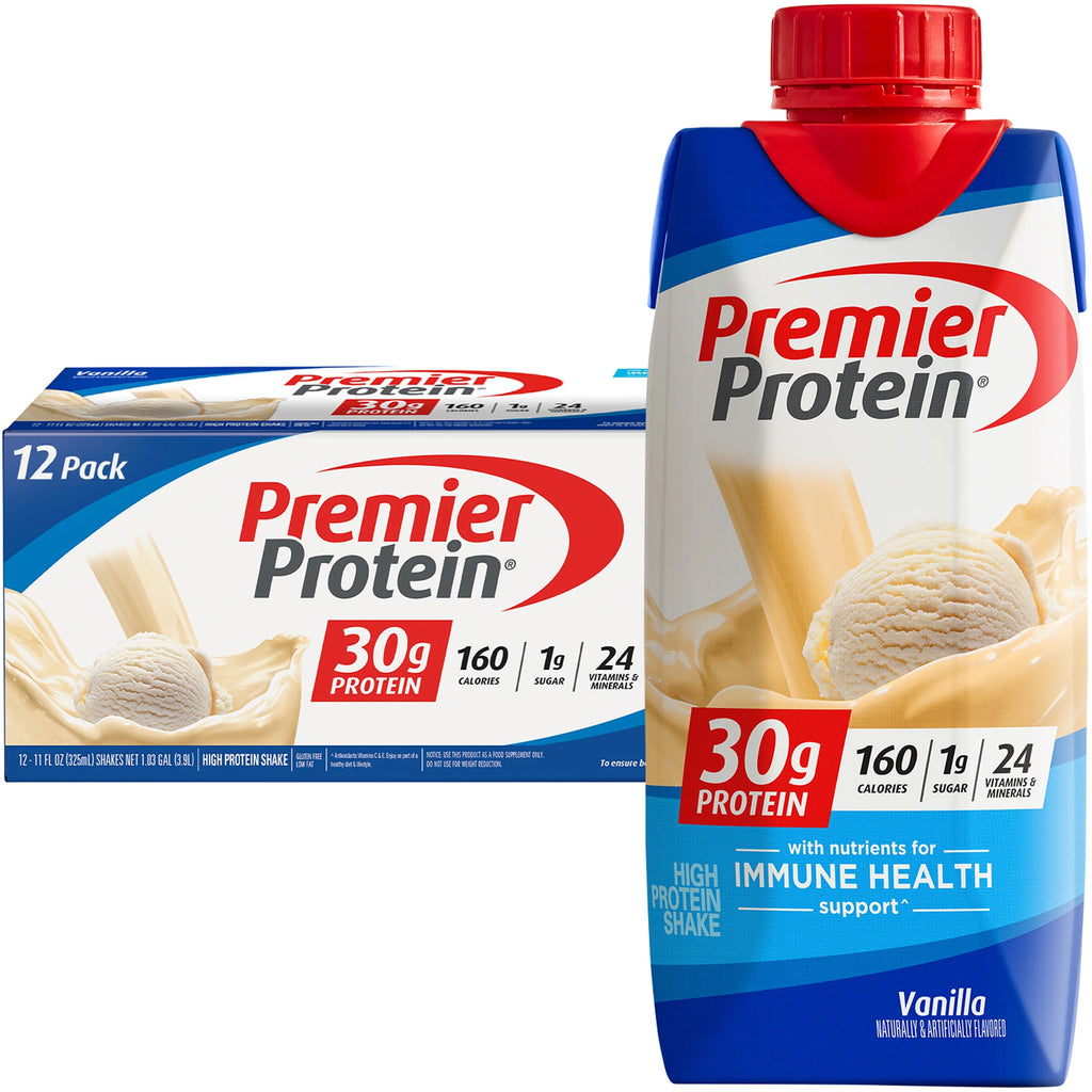 Chocolate Protein Shake, 30g Protein, 11 fl oz, 12 Ct H85265
