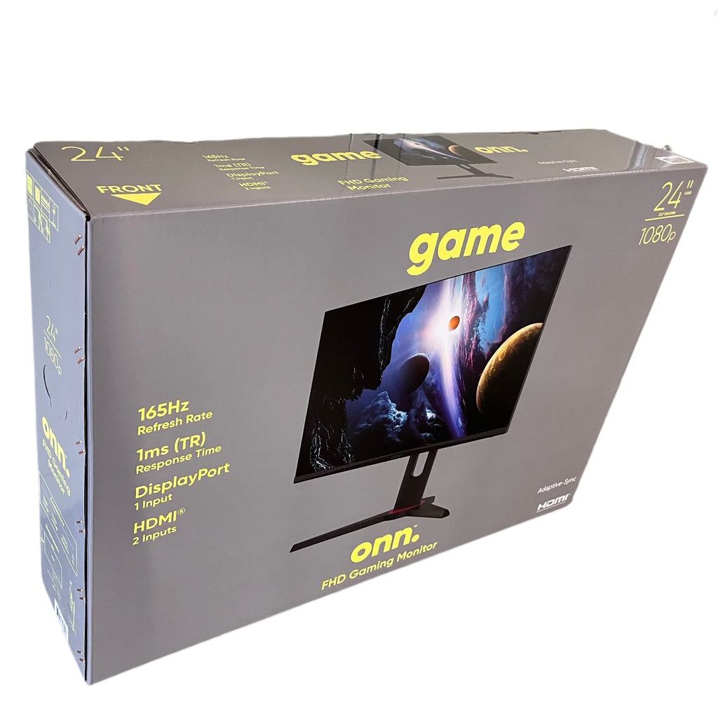 24" FHD 165hz 1ms Gaming Monitor, Black M993