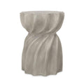 Concrete Finish Side Table Z554
