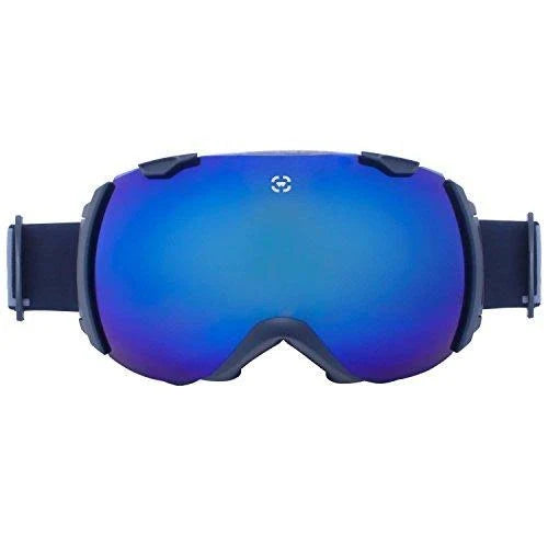 Magnetic Ski and Snowboard Goggles with 2 Interchangeable Lens and Case A176