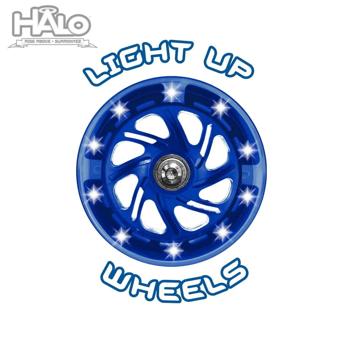 Blue 100mm Wheel Inline Scooter M867