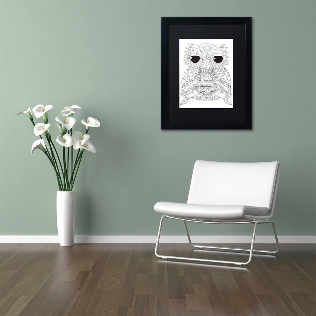 Black Matte Black Frame 11x14-Inch Art Print Q3027