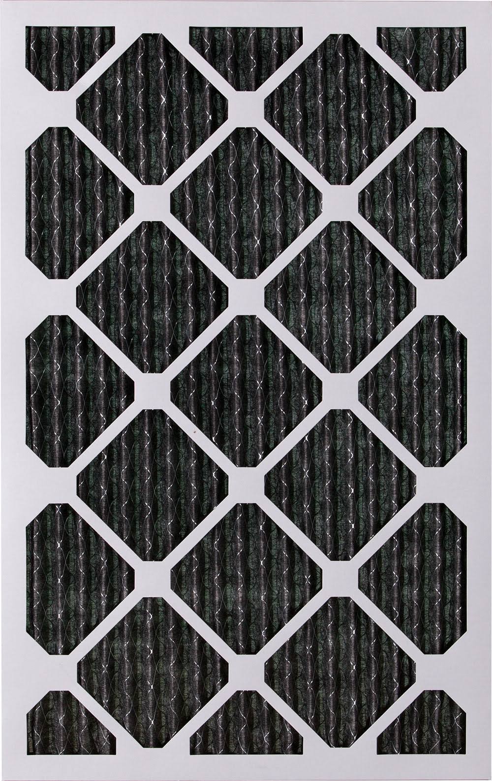 16x20x1 MERV 8 Pleated Carbon AC Furnace Air Filters 6 Pack U8409