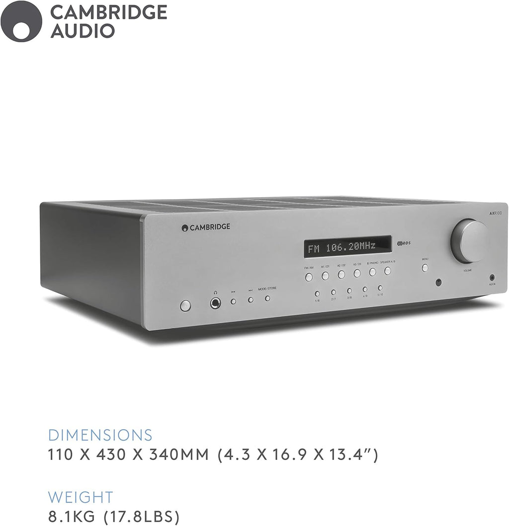 100-Watt Stereo Receiver with Bluetooth C2341