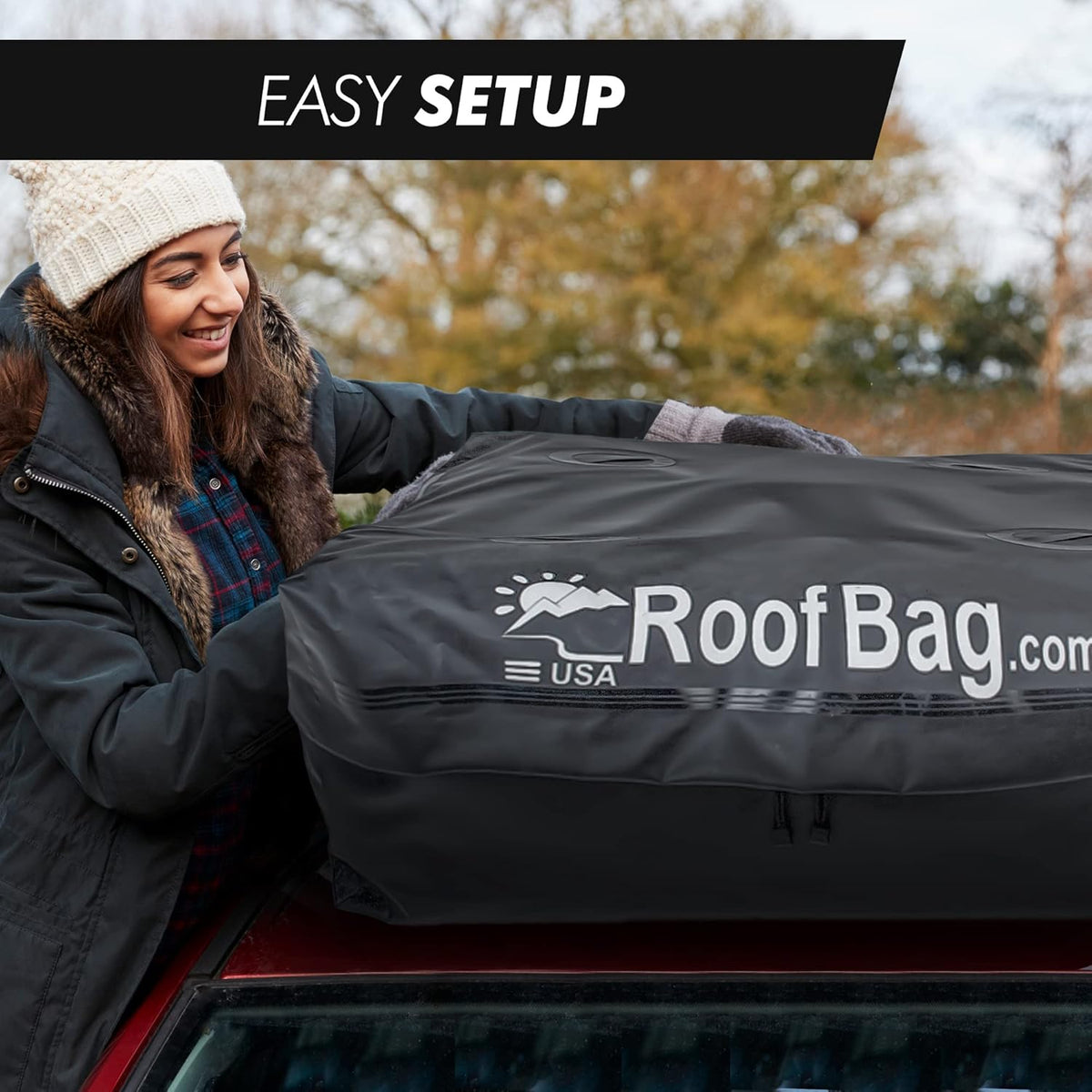 Waterproof Rooftop Cargo Carrier 11 cu. ft. J5815