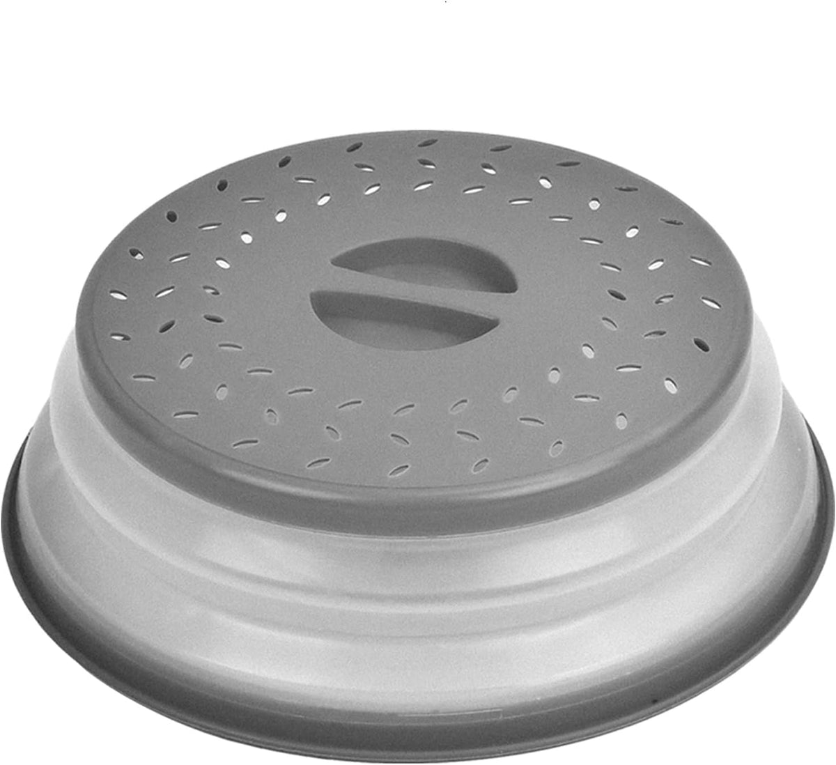 Gray 10.5 inch Vented Collapsible Microwave Plate Cover K62524