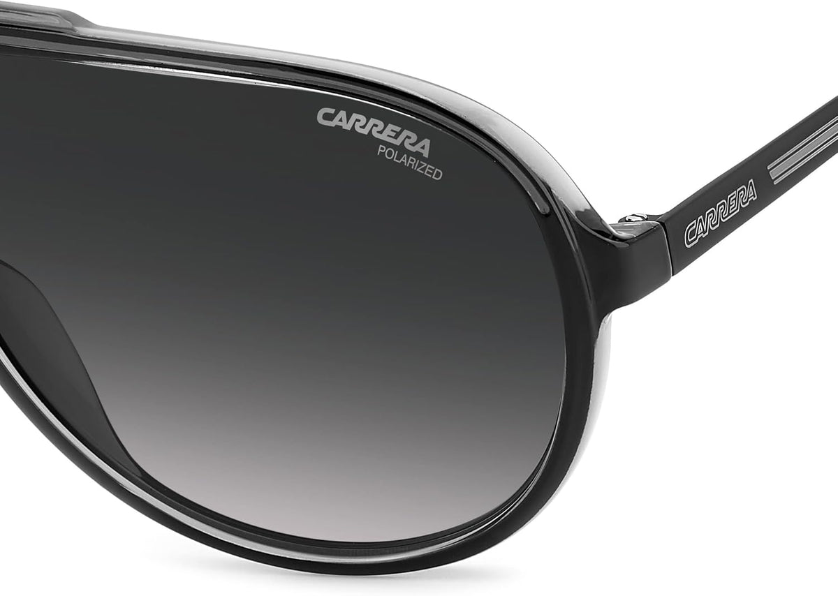Polarized Grey Shaded Pilot Sunglasses 63 E9549