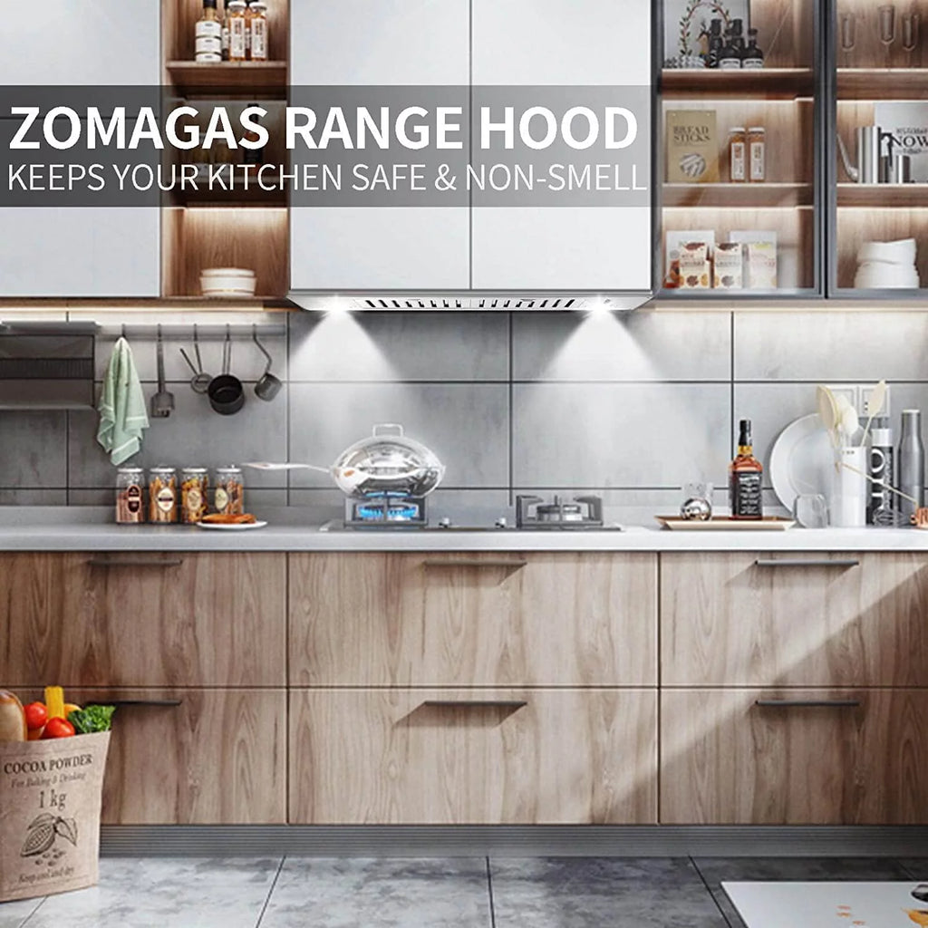 30 inch 600 CFM Built-in Stainless Steel Range Hood C767