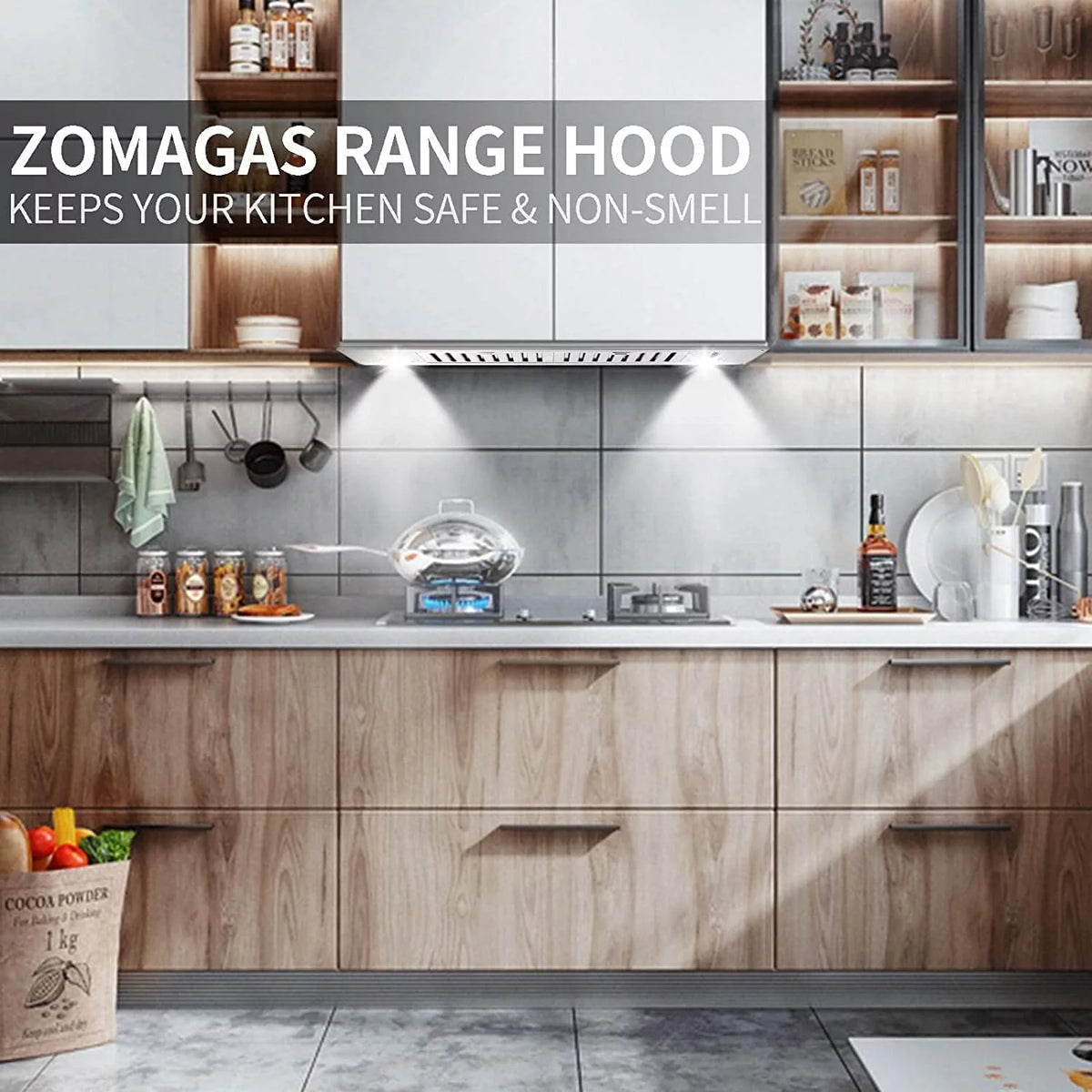 30 inch 600 CFM Built-in Stainless Steel Range Hood C767