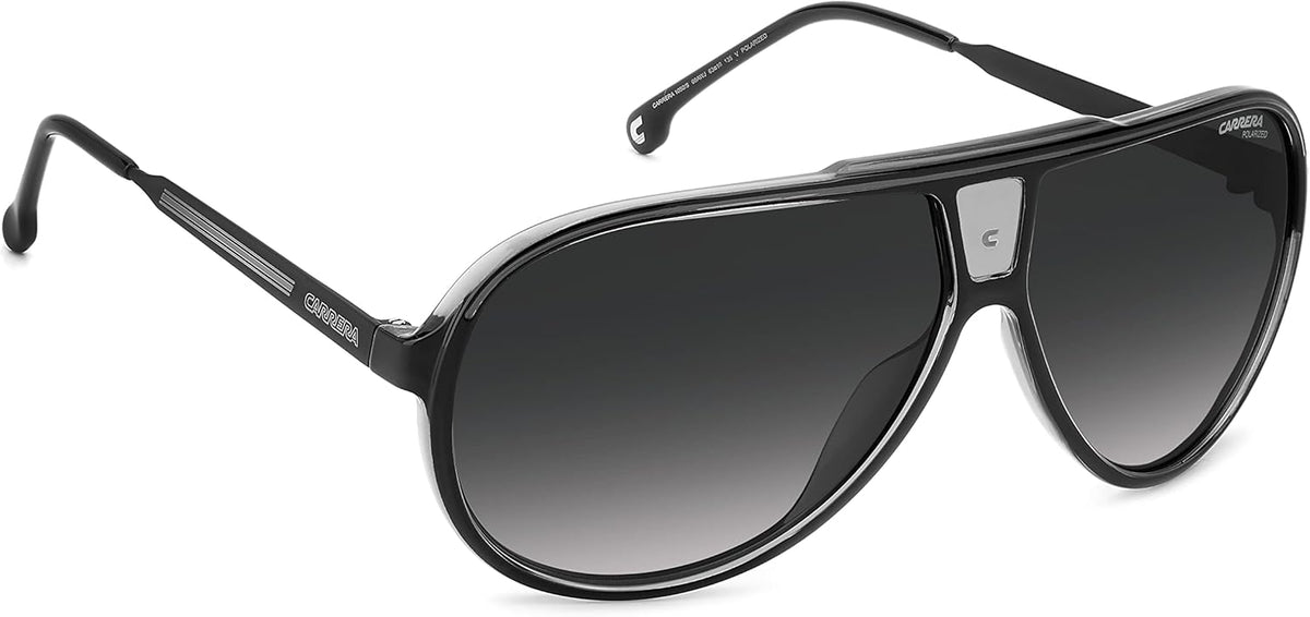 Polarized Grey Shaded Pilot Sunglasses 63 E9549