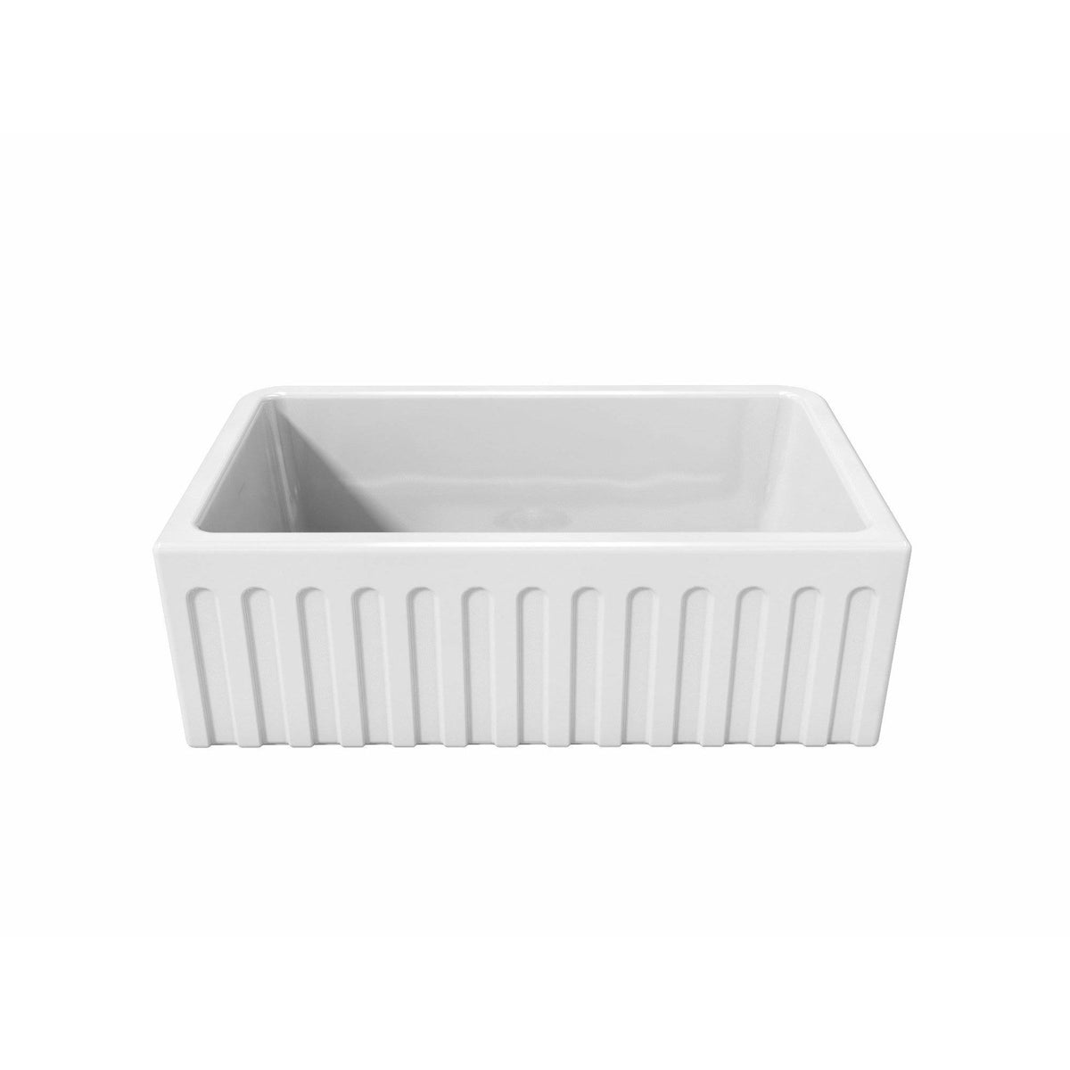 30x22 Reversible Fireclay Farmhouse Sink U825