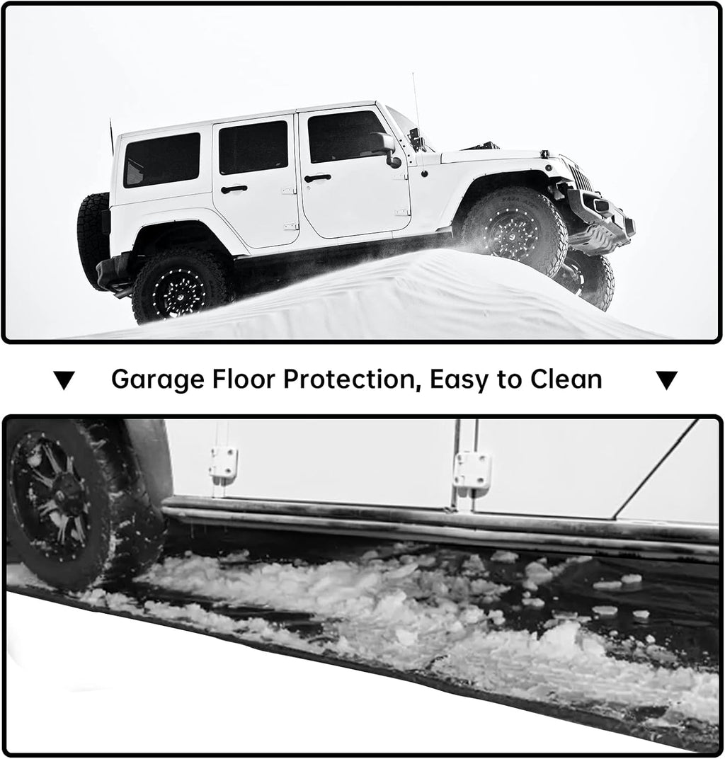 Garage Floor Mat 7'9x18' Containment Mat X1417