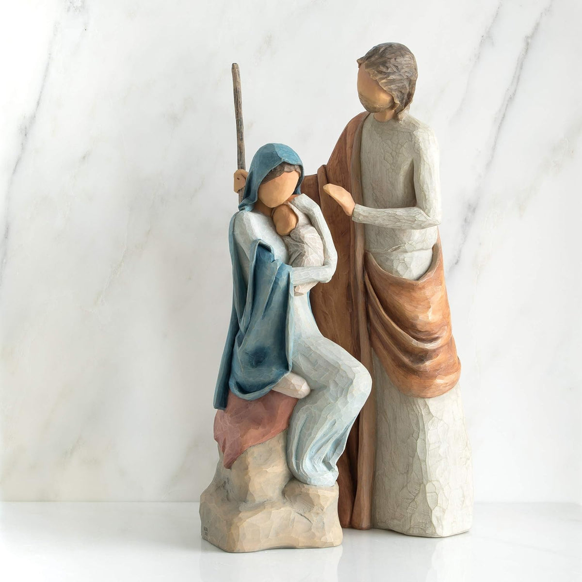 Sculpted hand-painted nativity figures H9103