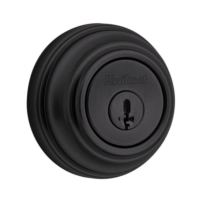 Iron Black Double Cylinder Deadbolt D6879