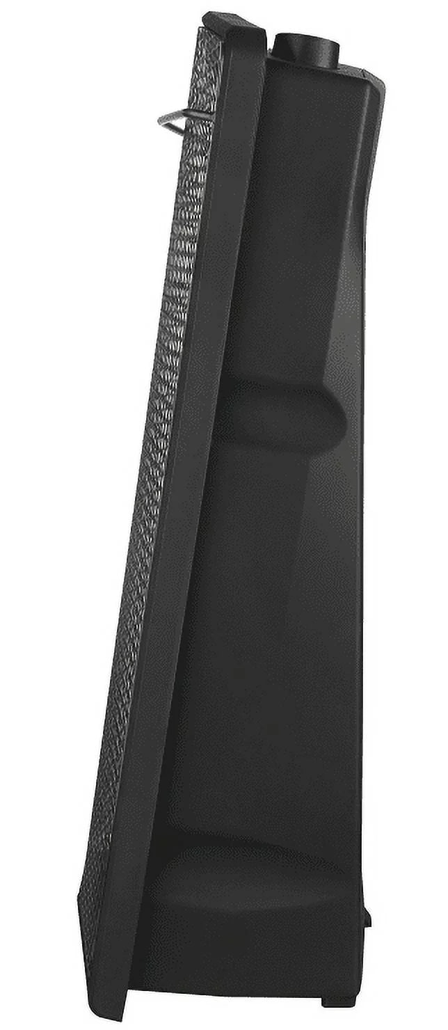 Black 1500W Quartz Electric Space Heater S94837
