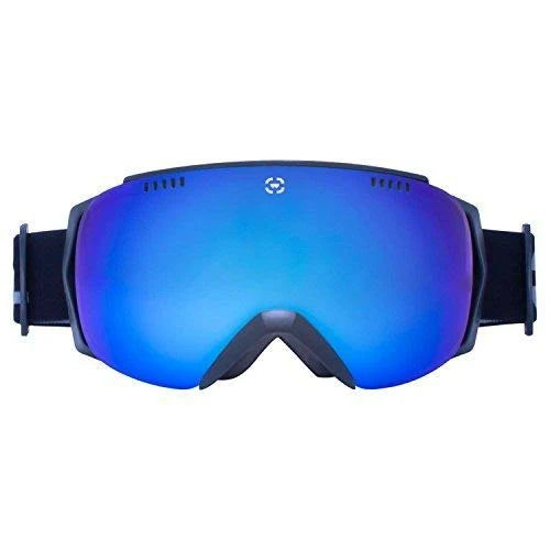 Magnetic Ski and Snowboard Goggles with 2 Interchangeable Lens and Case A176