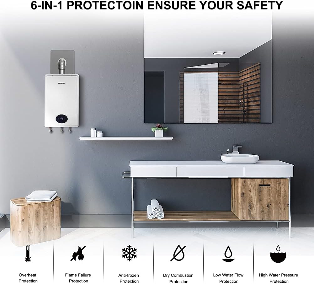 5.28 GPM Propane Tankless Water Heater Y49965