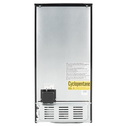 Stainless Steel 12V 2 Door RV Refrigerator 4.4 Cubic Feet S70124