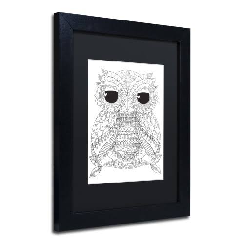 Black Matte Black Frame 11x14-Inch Art Print Q3027
