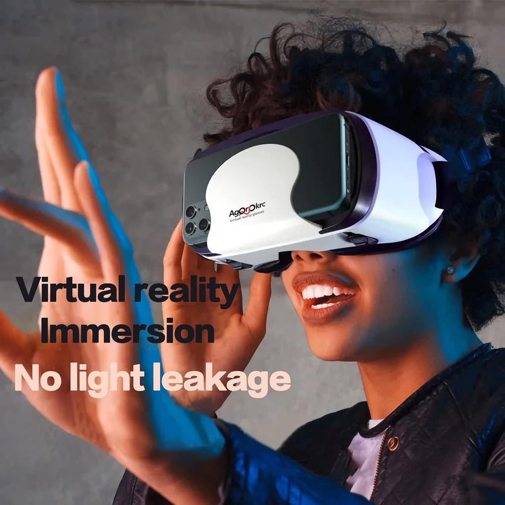 Adjustable 3D VR Headset with Controller I3666