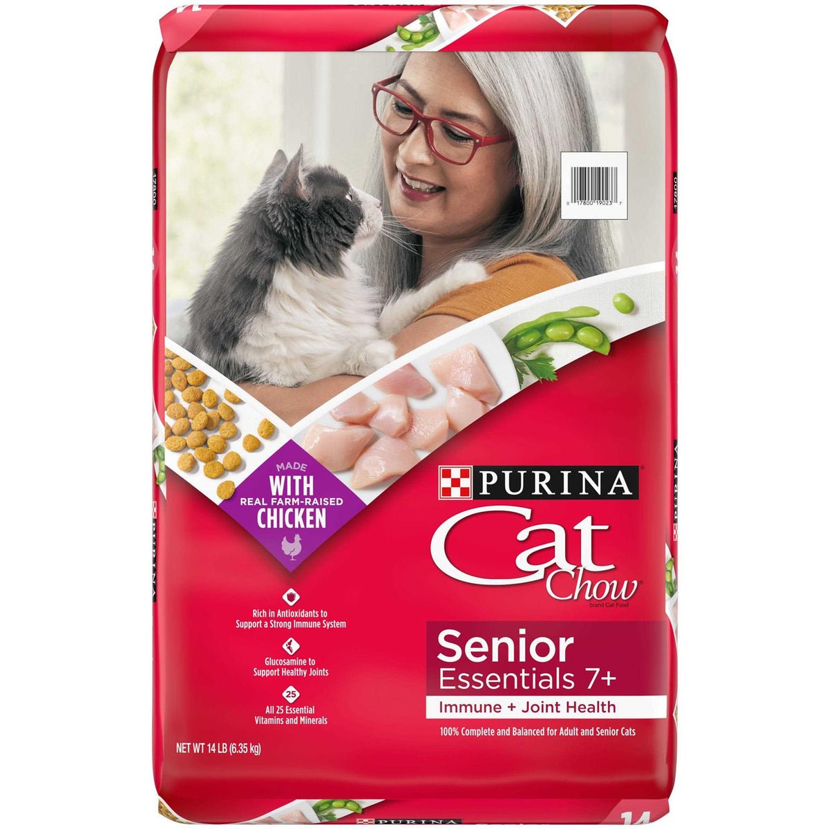 Senior Essentials 7+ Dry Cat Food C838