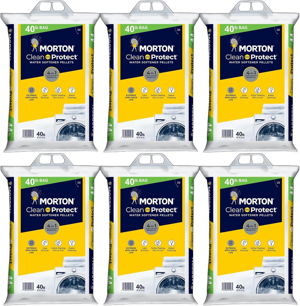 40lbs Water Softener Salt Pellets X833444