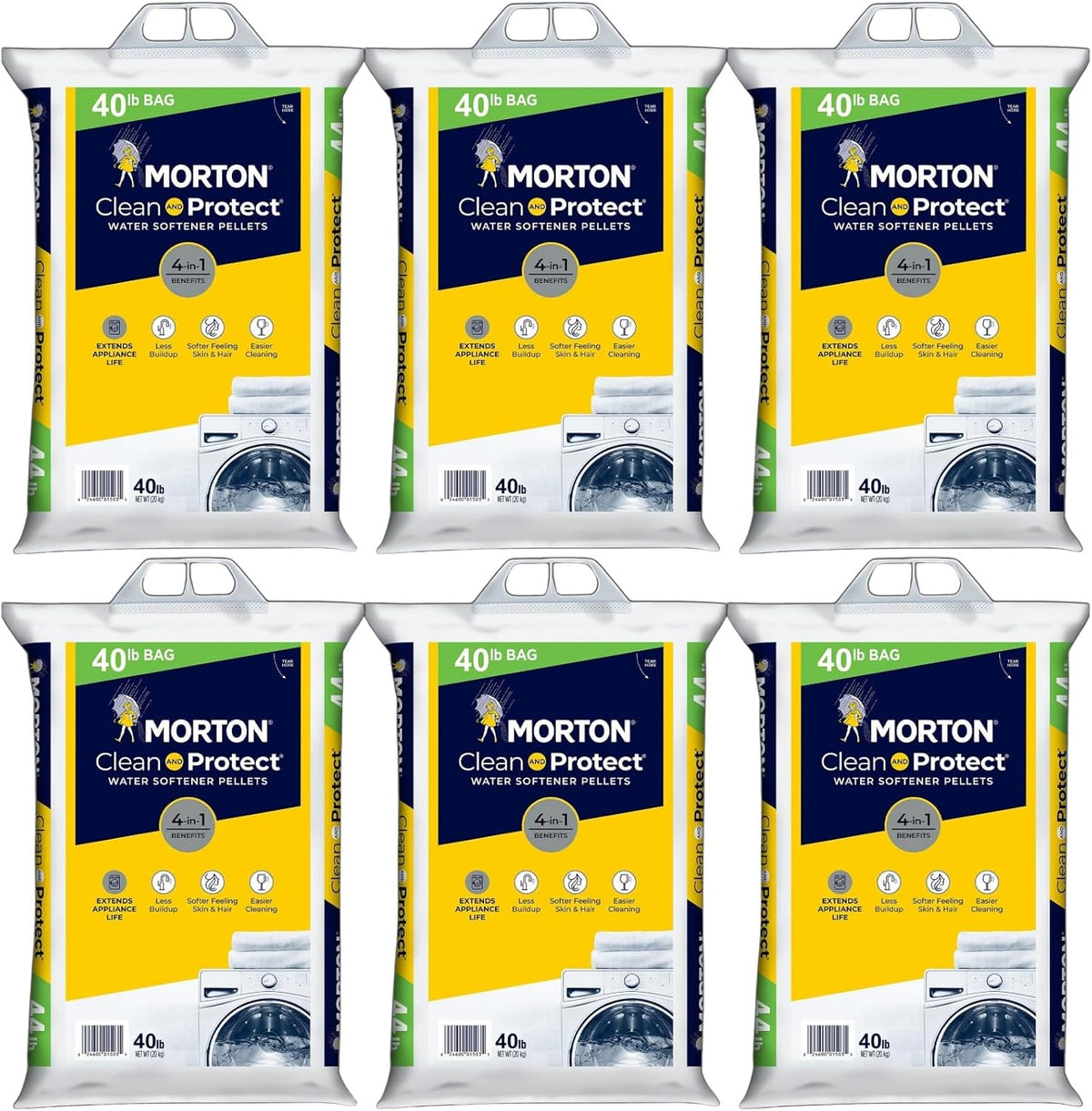 40lbs Water Softener Salt Pellets X833444