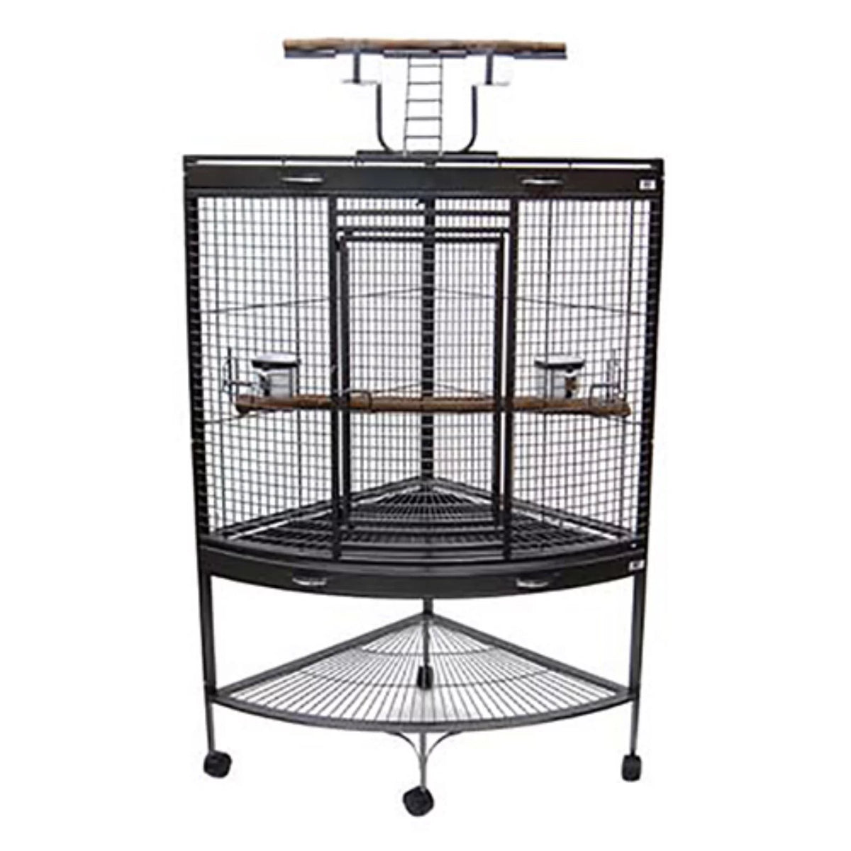 Corner Wrought Iron Bird Cage K4998