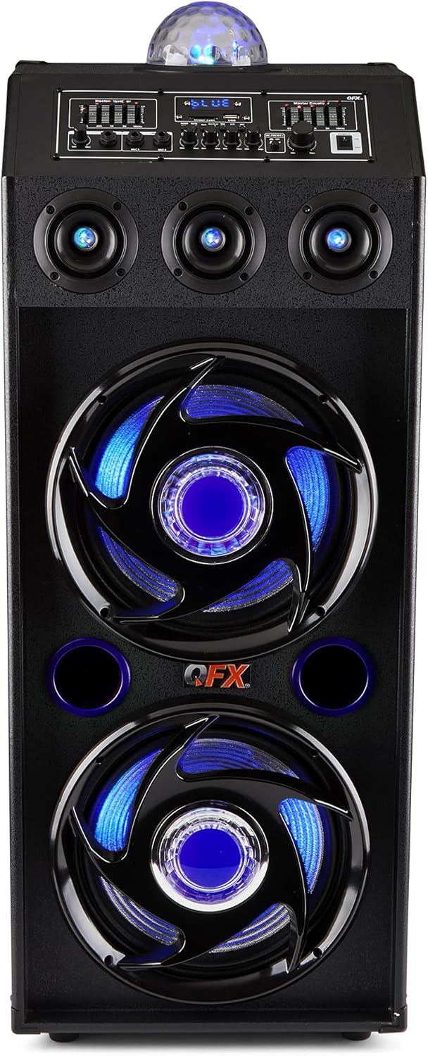 Red Bluetooth Speaker with Built-in Amplifier I364