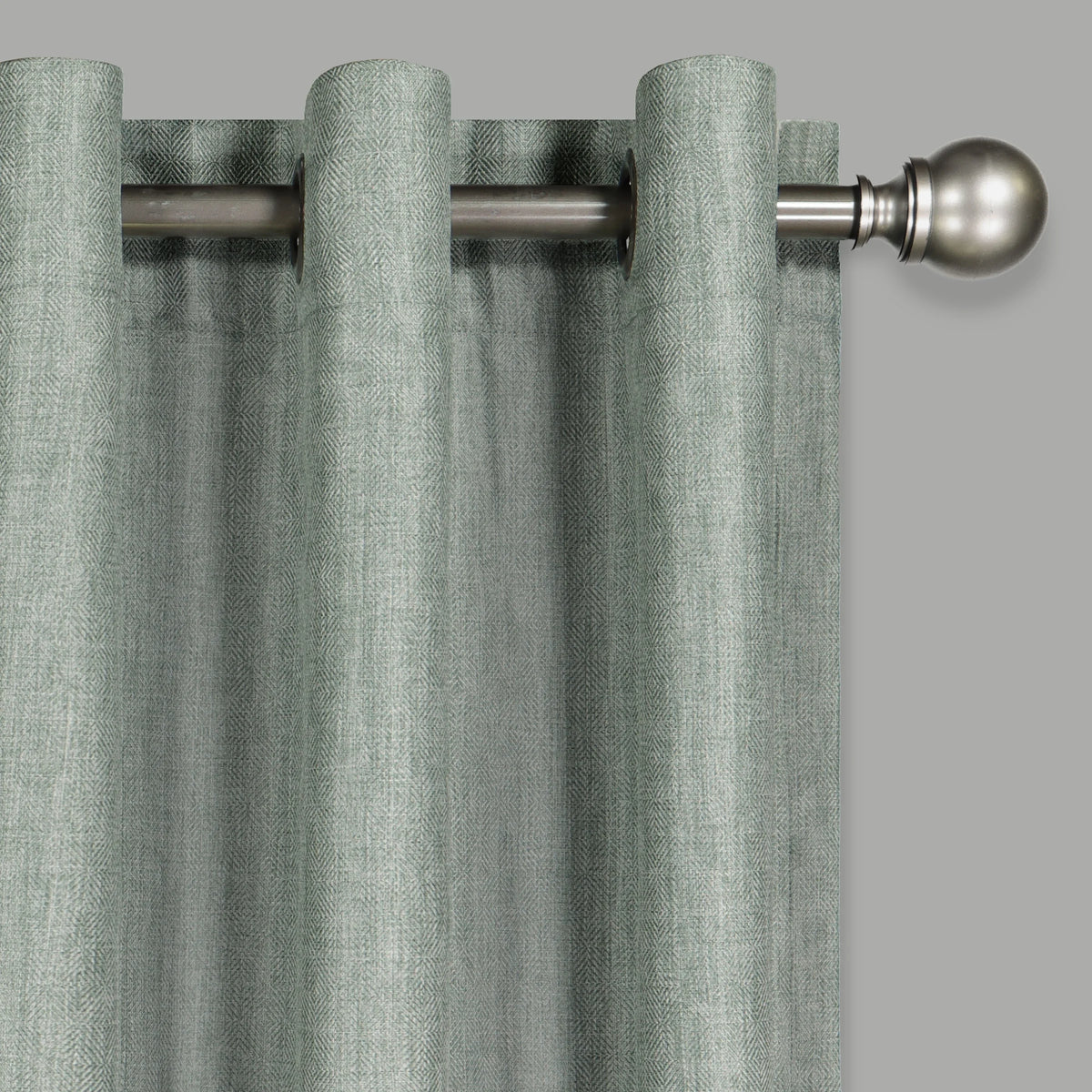 Celadon 50 x 95 Blackout Grommet Top Window Panel N95605