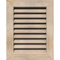 28-in W x 22-in H Vertical Gable Vent Unfinished Smooth Pine N898