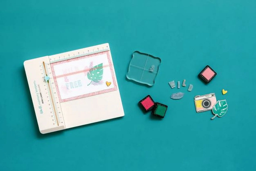 White Plastic Laser Square Mini W7938
