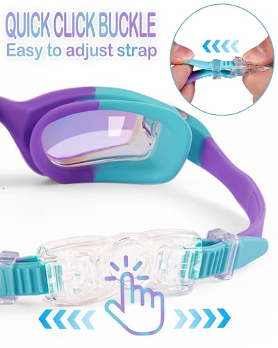 Kids Swim Goggles, Pack of 2 Y555478