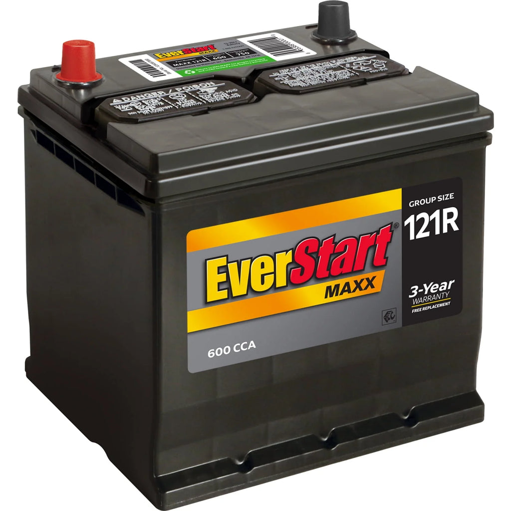 Lead Acid Automotive Battery, Group Size 121R 12 Volt, 600 CCA K573518