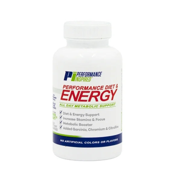 Energy & Diet Capsules with Green Coffee & Tea Extract 60 Count G795