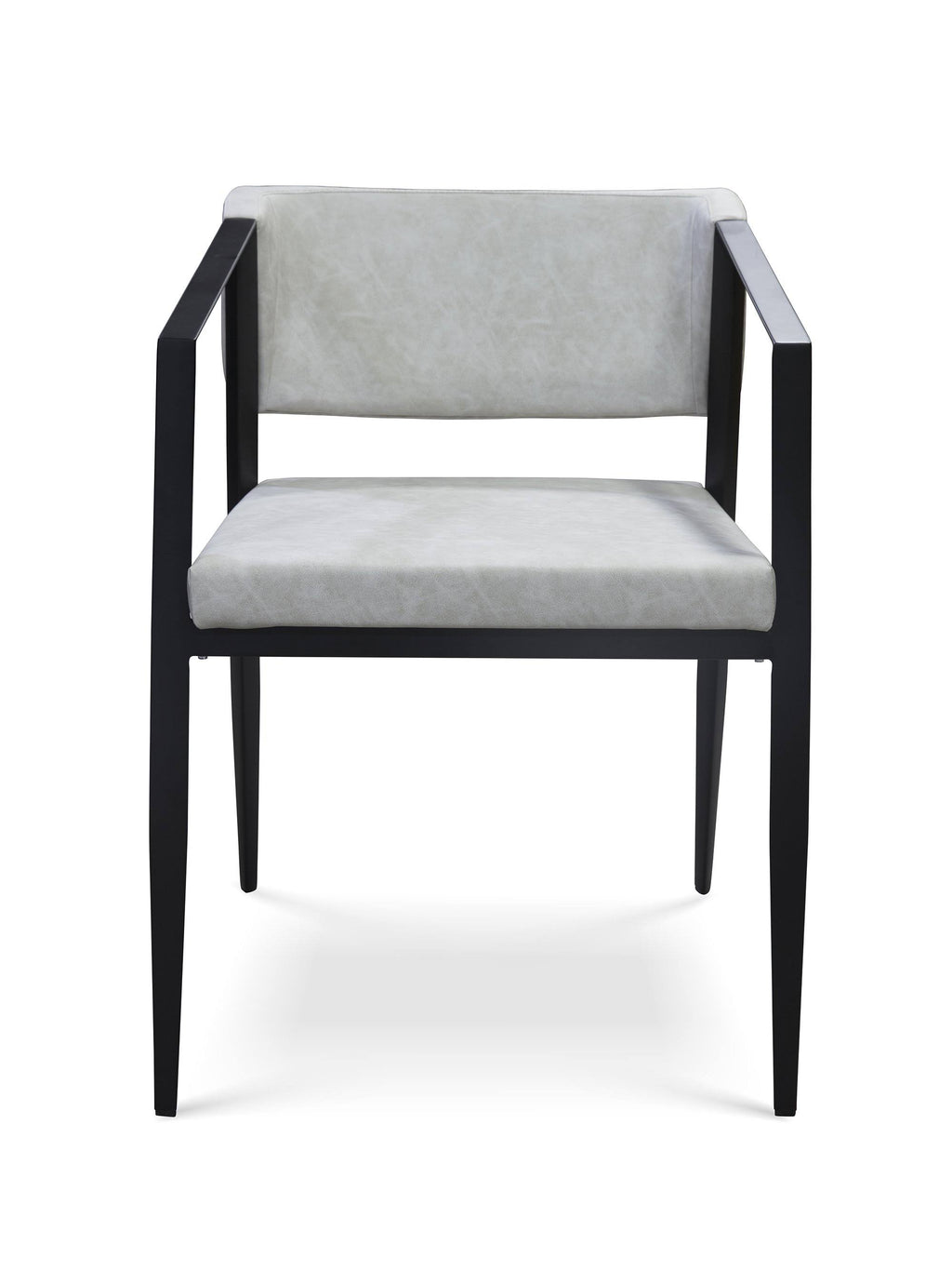 Grey/Black Steel Armchair S404