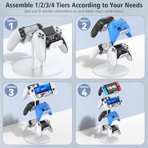 4 Tiers Controller Stand with Cable Organizer Z593678