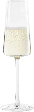 German Made Crystal Champagne Flute Glass Set Of 4 X8138