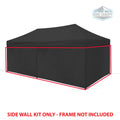 Black 10x20 Side Walls 6 Pack G27855