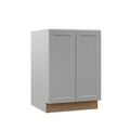 Full Door Height Bathroom Vanity Base Cabinet in Heron Gray C2873