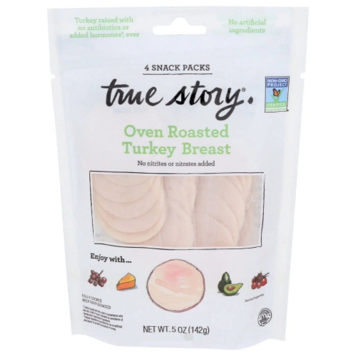 Turkey Breast Snack Pack 5 oz Pack of 8 G756